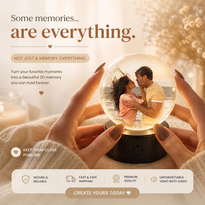 Magic Sphere That Holds Memories Forever